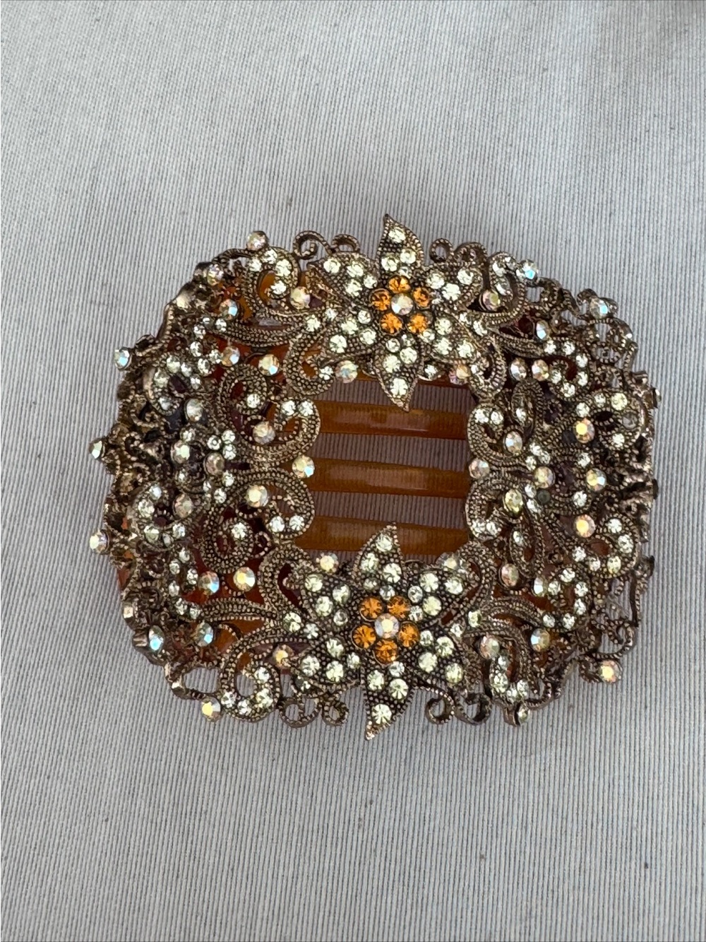Rhinestone Crystal Hair Clip